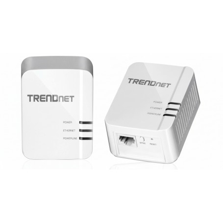 TRENDnet TPL-422E2K Powerline 1300 AV2 Adapter Kit for High-Speed Networking