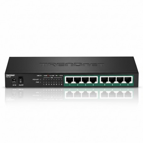 TRENDnet TPE-TG83 8-Port Gigabit PoE+ Switch with 65W Power Budget