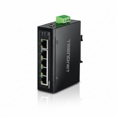 TRENDnet TI-G50 5-Port Hardened Industrial Gigabit DIN-Rail Switch