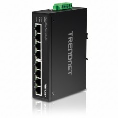 TRENDnet TI-E80 8-Port Industrial Fast Ethernet DIN-Rail Switch