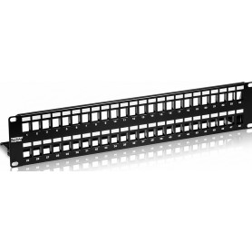 TRENDnet TC-KP48S 48-Port Blank Keystone Shielded Patch Panel