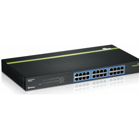 TRENDnet TEG-S24G 24-Port Gigabit GREENnet Switch (Rack Mount)