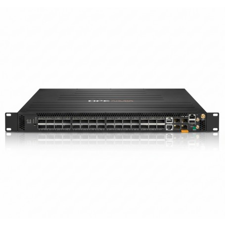 HPE Aruba S0G08A CX 8325P 32-Port 40G/100G Switch, Back-to-Front, 6xFan