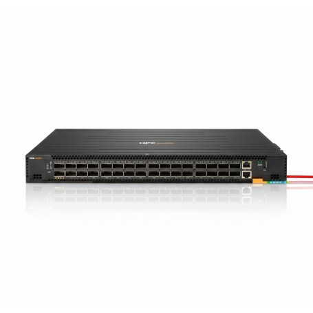 HPE Aruba S1D12A CX 8325-32C Power-to-Port Switch, 6 Fans, 2 DC PSU Bundle