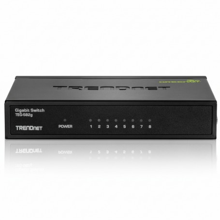 TRENDnet TEG-S82g 8-Port Gigabit GREENnet Switch