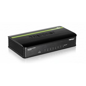 TRENDnet TE100-S8 8-Port 10/100Mbps GREENnet Switch