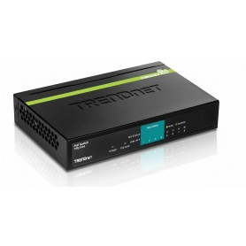 TRENDnet TPE-S44 8-Port 10/100Mbps PoE Switch 4 x 10/100 Ports 4 x 10/100 PoE Ports, 30W PoE Power Budget