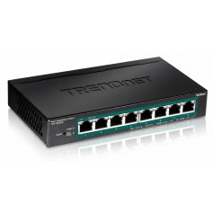TRENDnet TPE-TG82ES 8-Port Gigabit EdgeSmart PoE+ Switch (61W)
