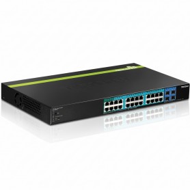 TRENDnet TPE-2840WS 28-Port Gigabit Web Smart PoE+ Switch with 10G SFP+