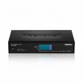 TRENDnet TPE-TG50ES 5-Port Gigabit EdgeSmart PoE+ Switch Managed 31W PoE Power Budget