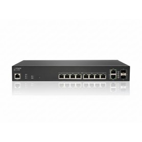 SonicWall 02-SSC-8371 SWS12-10FPOE 12-Port Managed PoE Switch Secure Networking