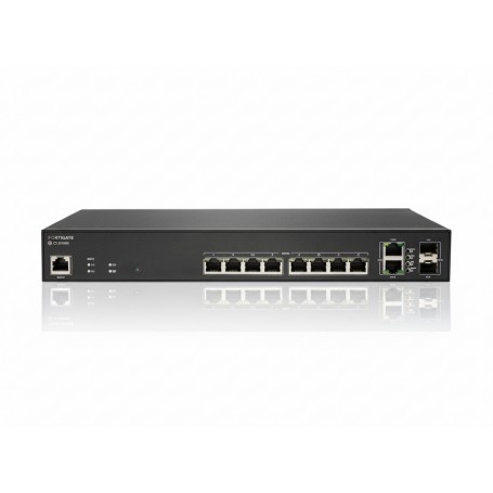 SonicWall 02-SSC-8371 SWS12-10FPOE 12-Port Managed PoE Switch Secure Networking