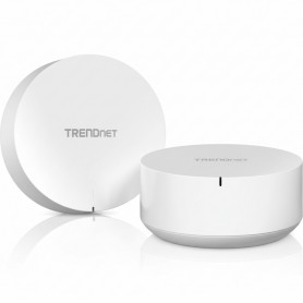 TRENDnet  TEW-830MDR2K AC2200 WiFi Mesh Router System 2 x AC2200 WiFi Mesh Routers App-Based Setup