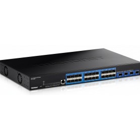 TRENDnet TL2-F70284 28-Port Layer 2 Managed SFP Switch with 10G SFP+ Ports