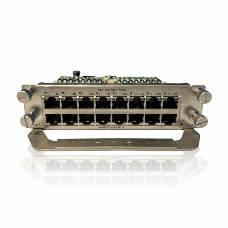 HPE JD618A 16-Port 10/100 PoE MIM Expansion Module for MSR Routers