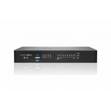 SonicWall 02-SSC-6832 TZ370W Network Security Firewall Appliance 8-Port Gigabit Ethernet Wireless