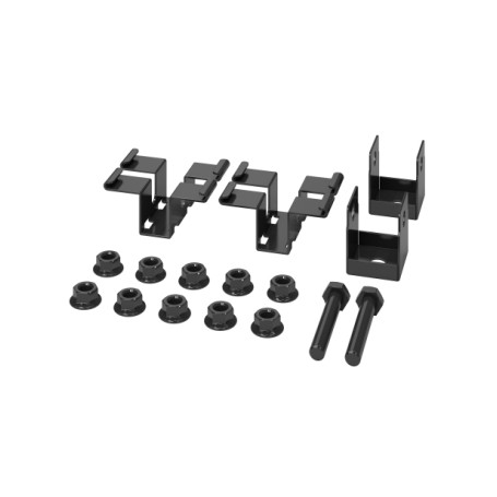 APC NSAC2051 NetShelter Aisle Containment Rod Mounting Brackets Set of 2 Black