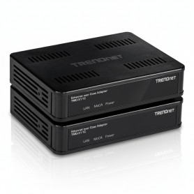 TRENDnet TMO-311C2K MoCA 2.0 Ethernet over Coax Adapter Media Converter