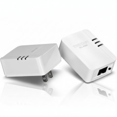TRENDnet TPL-406E2K Compact Powerline Ethernet Adapter Kit 500 AV