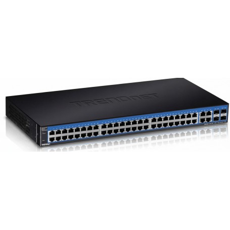 TRENDnet TEG-524WS Gigabit Web Smart ethernet Switch 52 Port