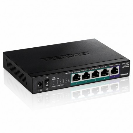 TRENDnet TPE-TG350 Unmanaged 2.5G PoE Ethernet Switch 5 Port