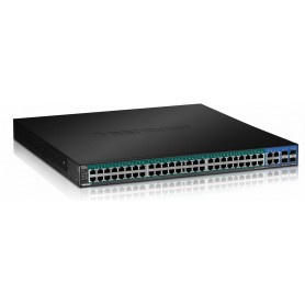 TRENDnet TPE-5240WS Gigabit Web Smart PoE Ethernet Switch 52 Port