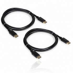 TRENDnet TK-DP06/2 6 ft. DisplayPort 1.2 Cable - 2 Pack