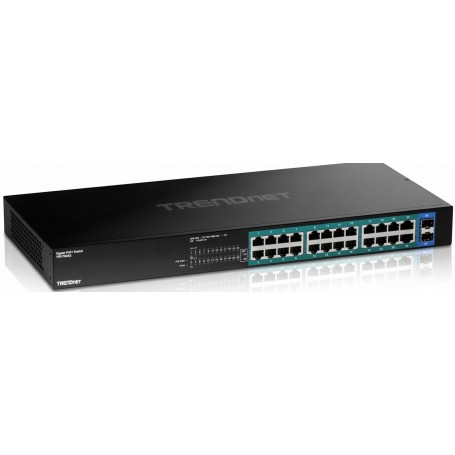 TRENDnet TPE-TG262 26-Port Gigabit PoE+ Switch (380W)