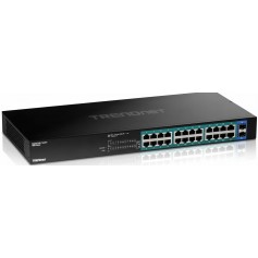 TRENDnet TPE-TG262 26-Port Gigabit PoE+ Switch (380W)