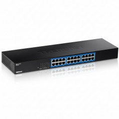 TRENDnet TEG-S25 24-Port Gigabit Switch Metal Enclosure