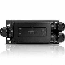 TRENDnet TI-BEP200 2-Port Industrial Outdoor Gigabit Active/Passive PoE+ Extnder