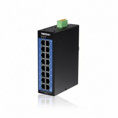 TRENDnet TI-G160i-M 16 Port Industrial L2 Managed DIN-Rail Switch