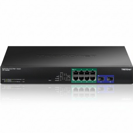 TRENDnet TPE-1020SB 10-Port Gigabit Web Smart PoE++ Switch, 240W Budget