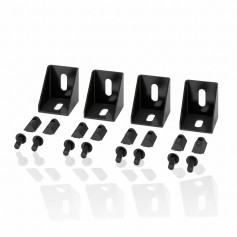 APC NSAC2606 NetShelter Aisle Containment Right Angle Connector Bracket Set of 4