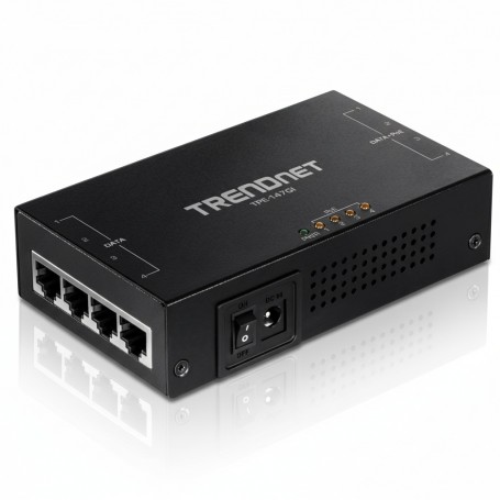 TRENDnet TPE-147GI 65W 4 Port Gigabit PoE+ Injector