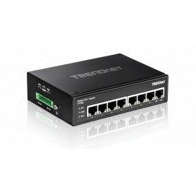 TRENDnet TI-PG80 8-Port hardened Industrial Gigabit PoE+ Switch