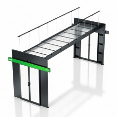APC NSAC2653 NetShelter Aisle Containment Supporting Rods 1500 mm Set of 8 Zinc