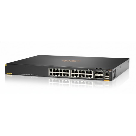 HPE JL724B ABA Aruba Networking CX 6200F managed Ethernet switch 24 ports