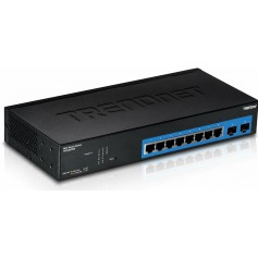 TRENDnet TEG-082WS 8 Port Gigabit Web Smart Switch