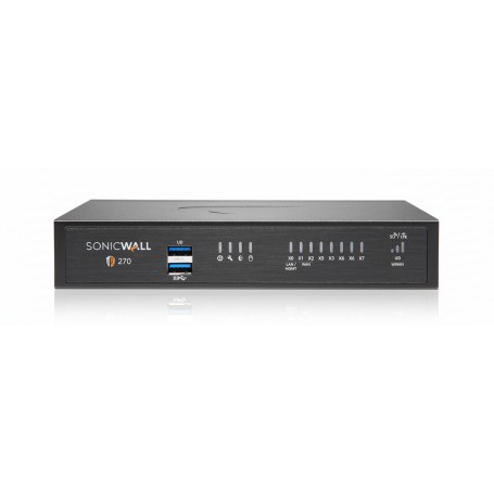 SonicWall 02-SSC-6843 TZ270 Advanced Edition security appliance with 1 year TotalSecure