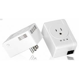 TRENDnet TPL-407E2K Powerline 500 AV Nano Adapter Kit with Built-In Outlet