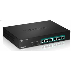 TRENDnet TPE-TG81G 8-Port Gigabit GREENnet PoE+ Switch
