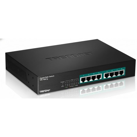 TRENDnet TPE-TG81G 8-Port Gigabit GREENnet PoE+ Switch