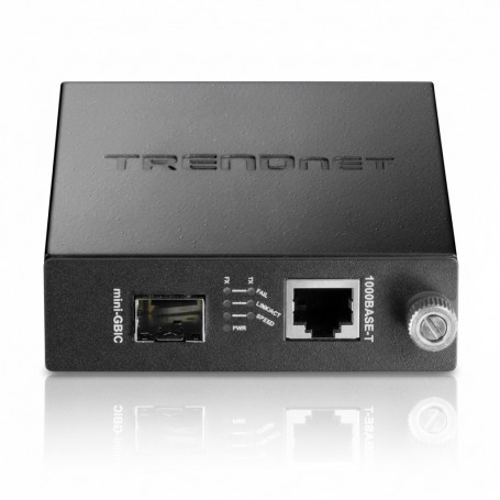 TRENDnet TFC-1000MGA Intelligent 100/1000Mbase-T to SFP Media Converter