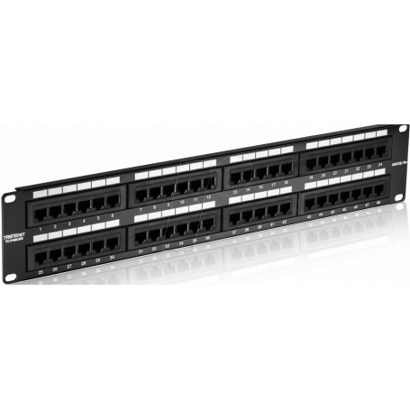 TRENDnet TC-P48C5E 48-Port Cat5/5e Unshielded Patch Panel