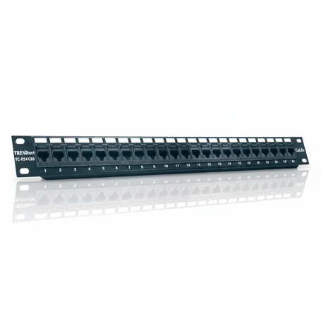 TRENDnet TC-P24C5E Cat5/5e 24-Port Unshielded Patch Panel