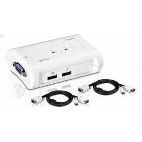 TRENDnet TK-207K 2-Port USB KVM Switch Kit (include 2 x KVM Cables)