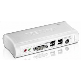 TRENDnet TK-204UK 2-Port DVI/USB KVM Switch Kit with Audio