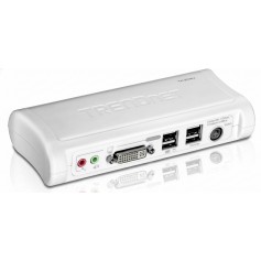 TRENDnet TK-204UK 2-Port DVI/USB KVM Switch Kit with Audio