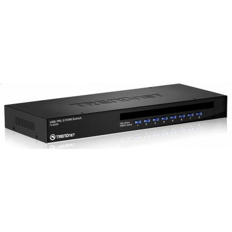 TRENDnet TK-803R 8-Port KVM USB/PS2 Rack Mount Switch